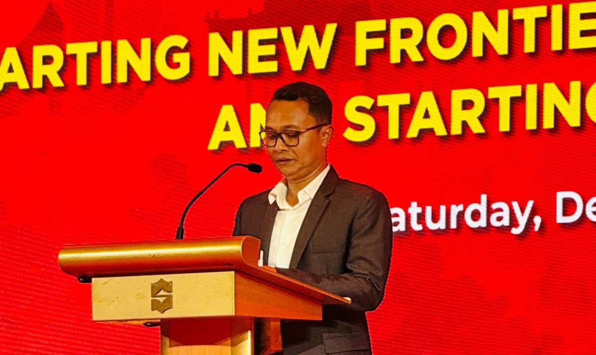 Presiden Sarbumusi Irham Ali Saifuddin Lakukan Paparan di Depan 500 Investor China